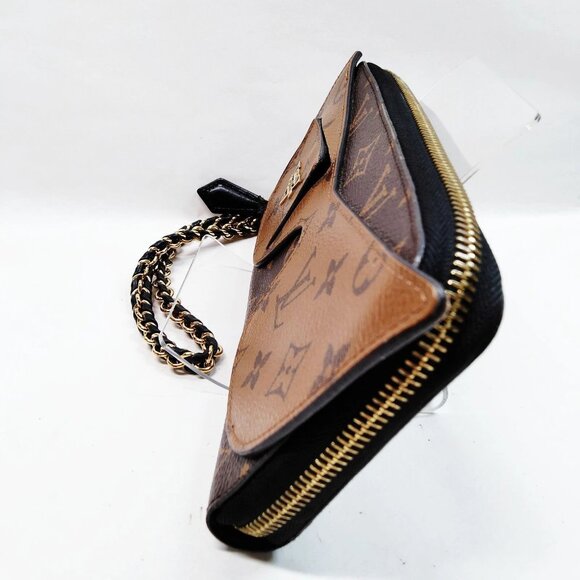 Louis Vuitton Brown Monogram Wallet with Chain mon870-100925 - Picture 3 of 9